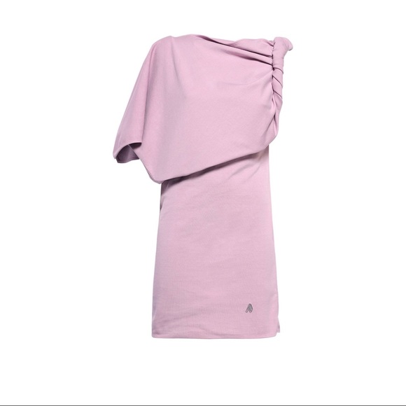 Elegant Lavender One-Shoulder Dress - Picture 8 of 16